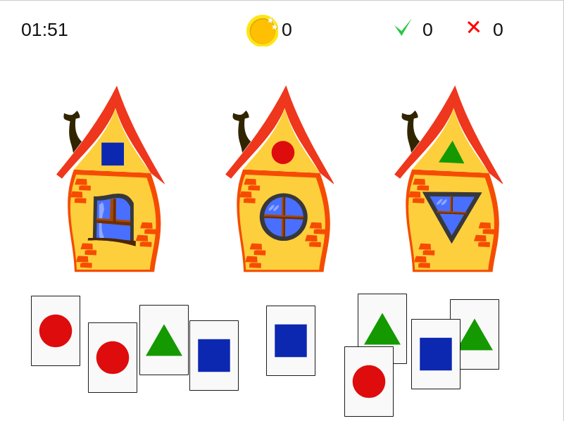 Coloque-os em suas casas